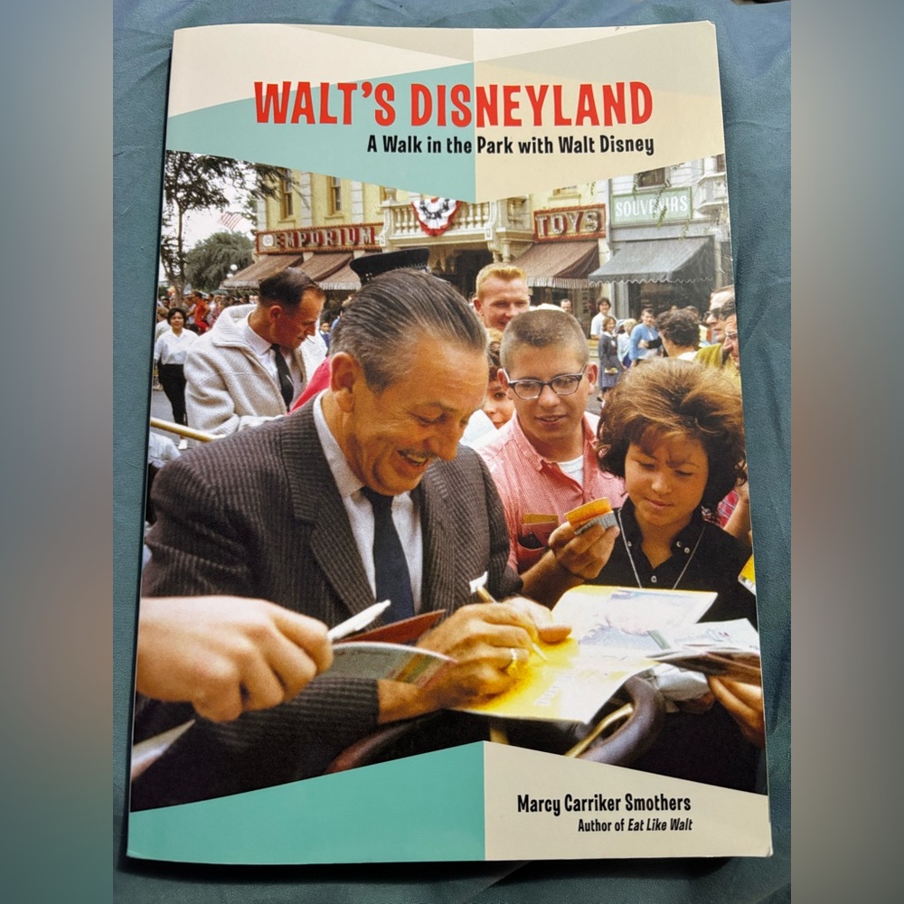 Walt's Disneyland Book & Everything I Need to Know.. (2 Disney books for 1)